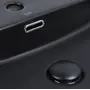 Раковина Qtap Nando LT 500х420х120 Matt black з донним клапаном QT12112173SMBMB