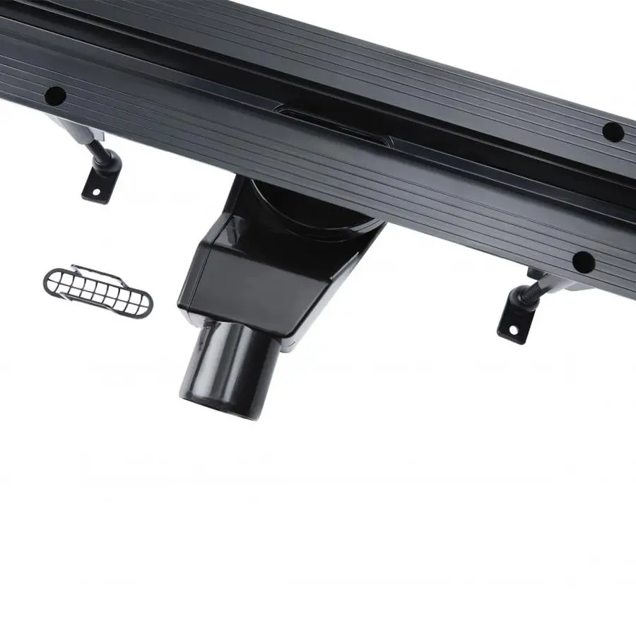 Трап Qtap Aries CRM70650304 щілинний з гідрозакривом та нержавіючою планкою