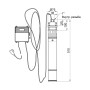 Насос заглибний вихровий Womar 3SKM-100 0,75 кВт з пультом