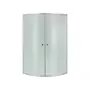 Душова кабіна Lidz Latwa SC80x80.SAT.MID.FR, скло Frost 4 мм без піддона