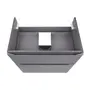 Комплект Qtap Scorpio 710х825х460 Graphite тумба підлогова + раковина урізна QT1471TNВ7023070CG