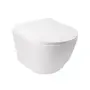 Унітаз підвісний Qtap Jay безободковий Ultra Quiet з сидінням Soft-close QT07335177W