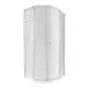 Готове рішення Qtap 10: Душ. кабіна півкругла, 90x90 + Змішувач для душу + Стійка + Шланг + Лійка