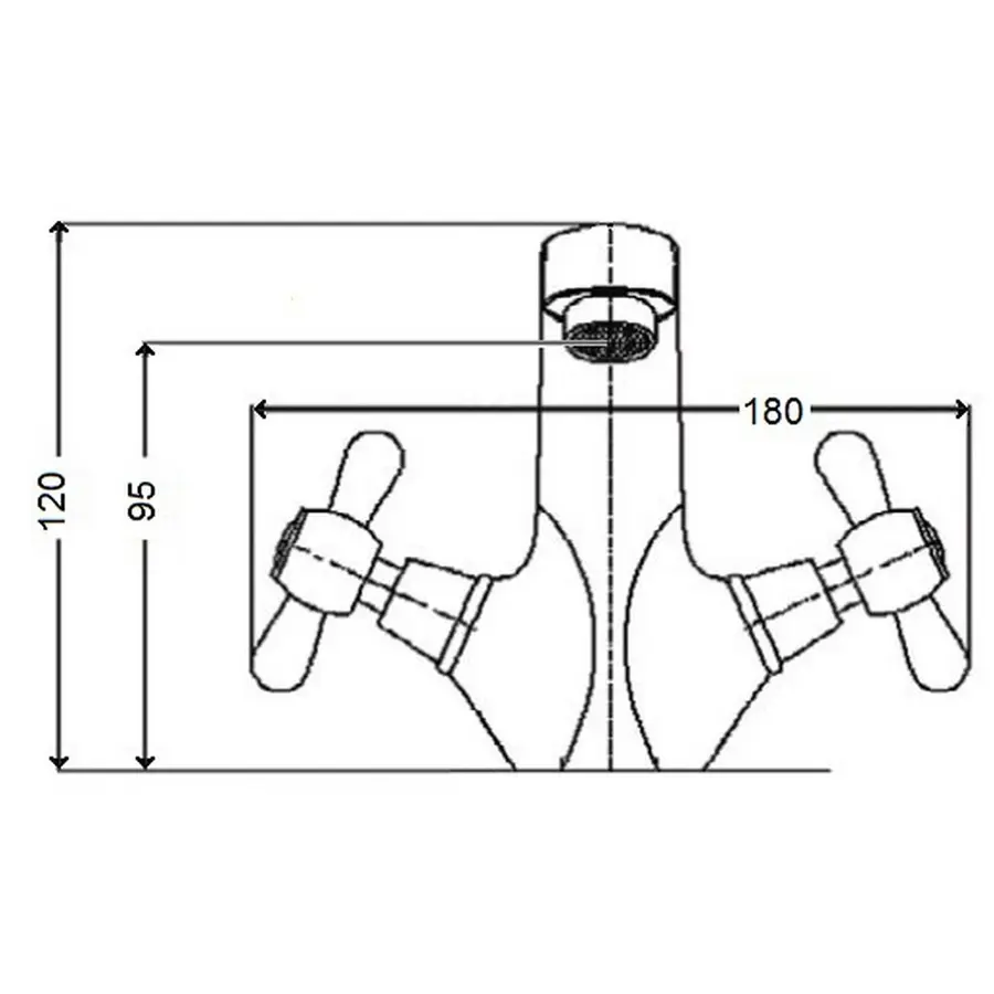 Змішувач для раковини GF (CRM)S-22-161F
