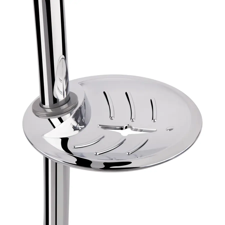 Штанга для душа Qtap 008 с мыльницей