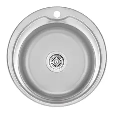 Кухонна мийка Lidz 510-D 0,8 мм Decor (LIDZ510DDEC)