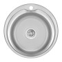 Кухонна мийка Lidz 510-D 0,8 мм Decor (LIDZ510DDEC)