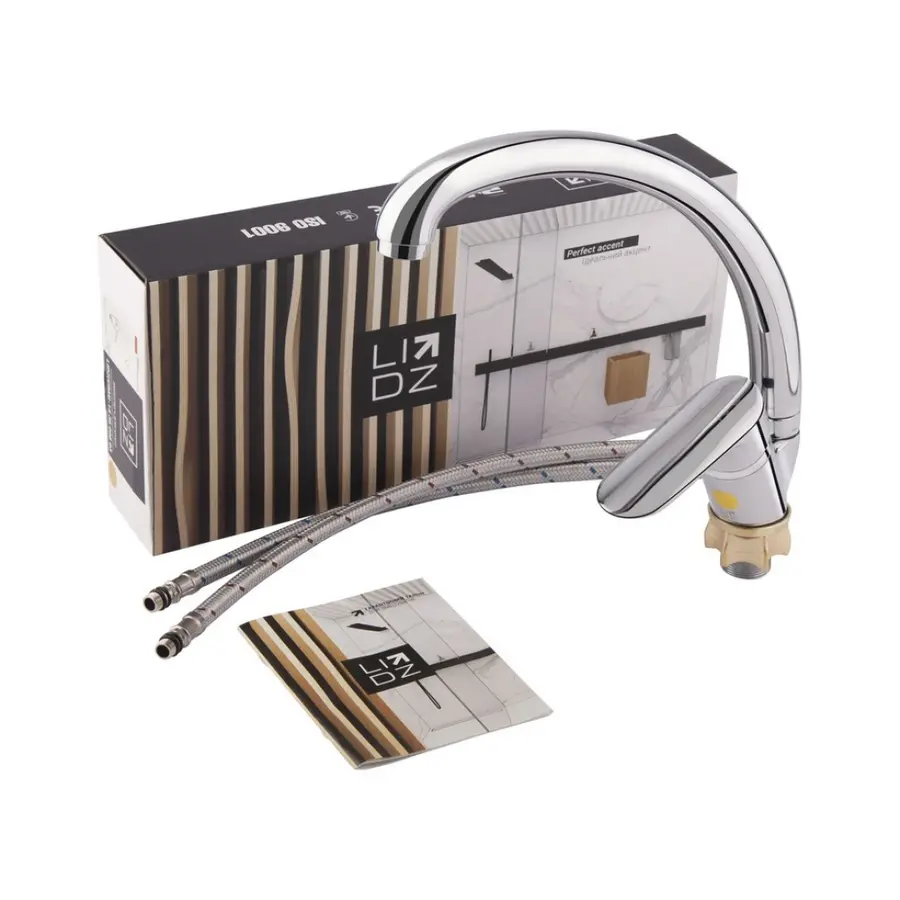 Смеситель для кухни Lidz (CRM) 15 36 008 03