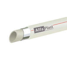 Труба PPR Alfa Plast Evolution PPR / AL / PPR армированная алюминием 20