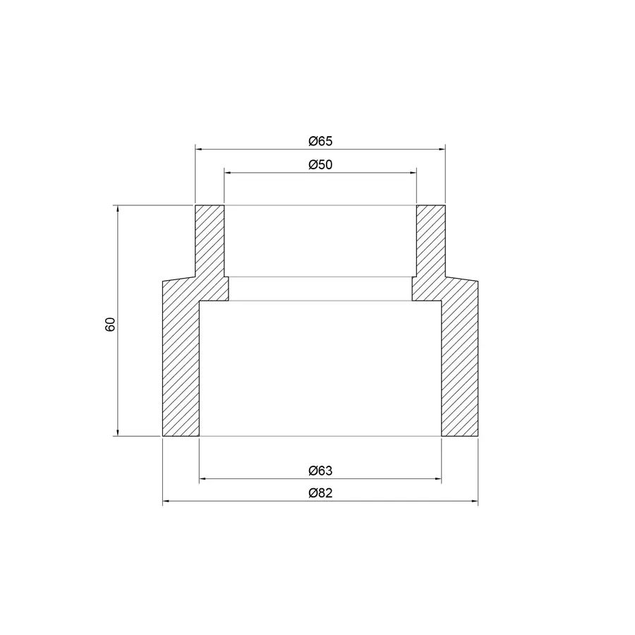 Муфта PPR Thermo Alliance 63х50