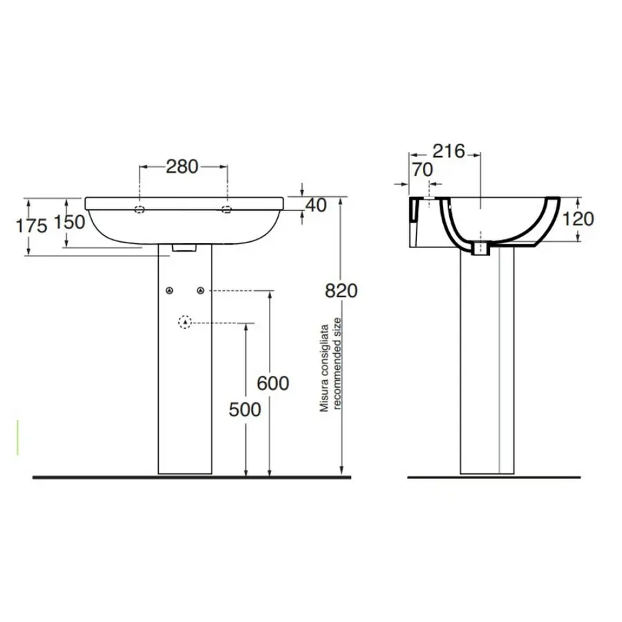 П'єдестал Azzurra Cult XCU300B1