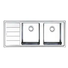 Кухонна мийка Apell Linear Plus LNP1162FLBC Brushed