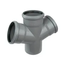 Хрестовина PPR каналізаційна Ostendorf HT-Safe 90, 87°