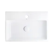 Раковина Qtap Nando 510х360х120 White с донным клапаном QT12115711W