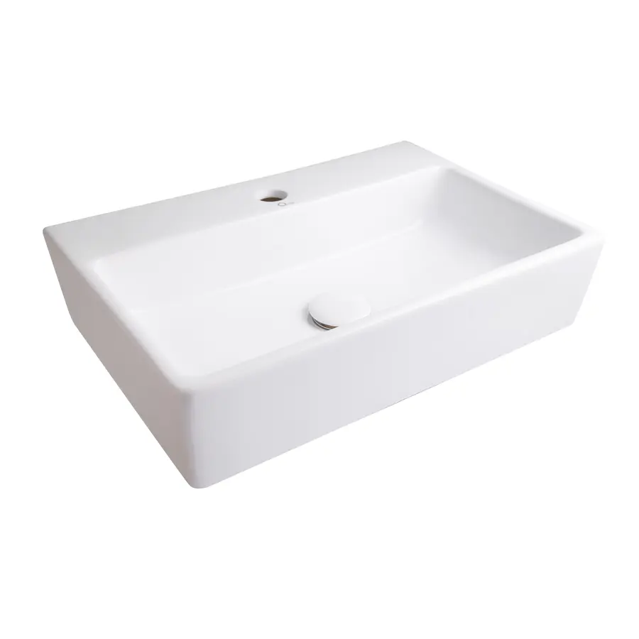 Раковина Qtap Nando 510х360х120 White с донным клапаном QT12115711W