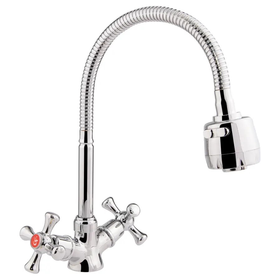 Смеситель для кухни с рефлекторным изливом GF (CRM) S-21-260AF