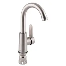 Смеситель для кухни Lidz (NKS) 11 31 014F-5 стальной