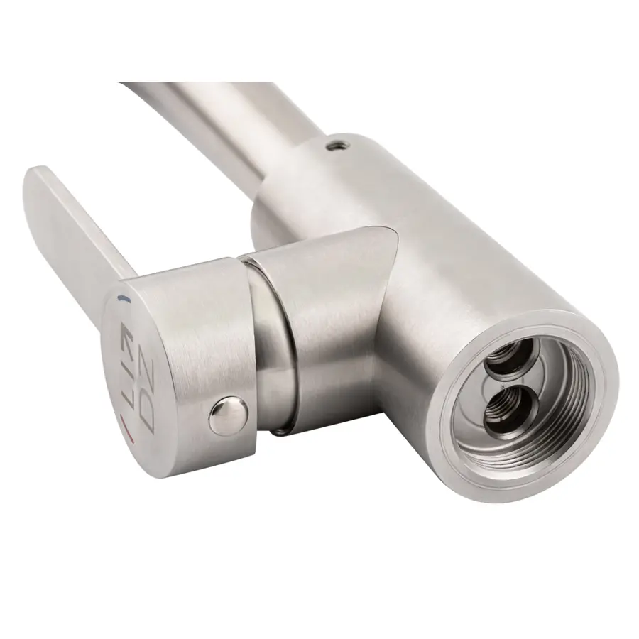 Смеситель для кухни Lidz (NKS) 11 31 014F-5 стальной