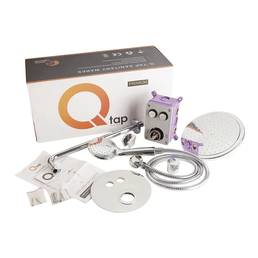 Душевая система скрытого монтажа Qtap Inspai-Therm CRM T20250102