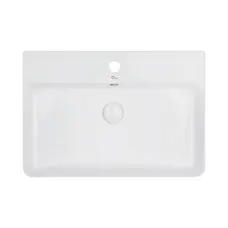 Раковина Qtap Nando 600х420х130 White з донним клапаном QT1211K404W