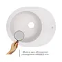 Кухонная гранитная мойка Lidz 620x500 / 200 WHI-01 (LIDZWHI01615500200)
