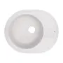 Кухонная гранитная мойка Lidz 620x500 / 200 WHI-01 (LIDZWHI01615500200)