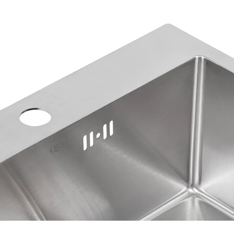 Кухонная мойка Qtap D5050 2.7 / 1.0 мм Satin (QTD505010)