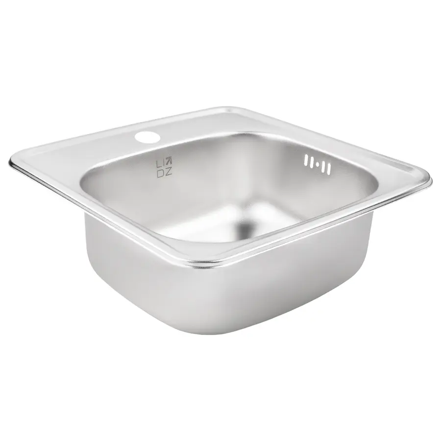 Кухонная мойка Lidz 3838 0,6 мм Decor (LIDZ3838DEC06)