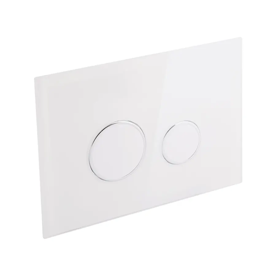 Набір інсталяція 4 в 1 Qtap Nest ST з круглою панеллю змиву QT0133M425V1164GW