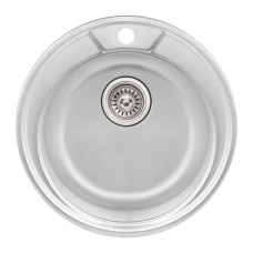 Кухонна мийка Qtap D490 0,8 мм Micro Decor (QTD490MICDEC08)