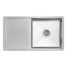 Кухонна мийка Lidz H7844 3.0/1.0 мм Brush (LIDZH7844LBRU3010)