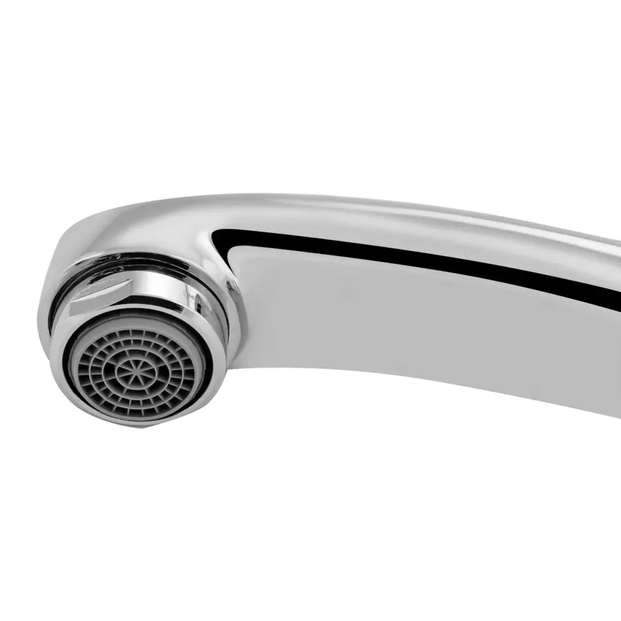 Смеситель для кухни Qtap Lek 1541H107KC локтевое управление