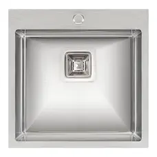 Кухонна мийка Qtap DK5050 2.7/1.0 мм Satin (QTDK50502710)