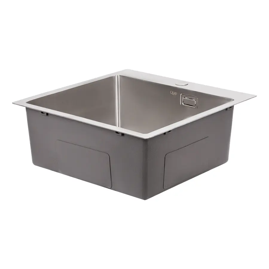 Кухонная мойка Qtap DK5050 2.7 / 1.0 мм Satin (QTDK50502710)