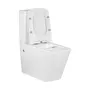 Унітаз-компакт Qtap Tern безобідковий з сидінням Soft-close QT17222093ARW