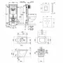 Набір інсталяція 4 в 1 Grohe Rapid SL 38772001 + унітаз з сидінням Qtap Tern QT1733052ERW