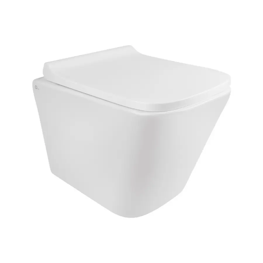 Набор Qtap инсталляция 3 в 1 Nest QT0133M425 с панелью смыва круглой QT0111M11111SAT + унитаз с сиденьем Tern QT1733052ERW