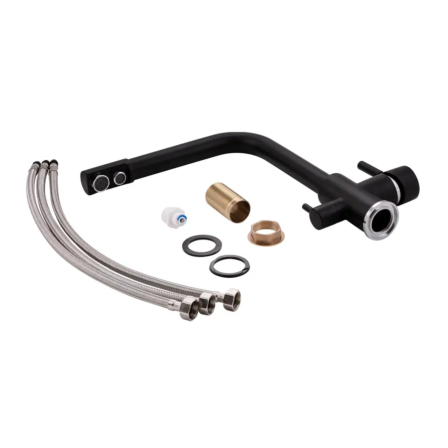 Змішувач для кухні Lidz (BLA) Over 38 020 з підключенням до фільтра