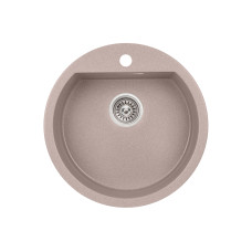 Кухонна гранітна мийка Qtap CS D510 Beige (QTD510BEI551)