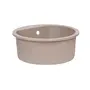 Кухонна гранітна мийка Qtap CS D510 Beige (QTD510BEI551)