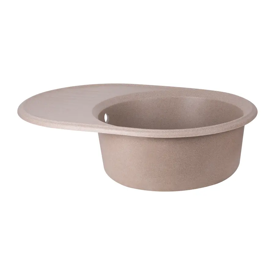 Кухонна гранітна мийка Qtap CS 7451 Beige (QT7451BEI551)