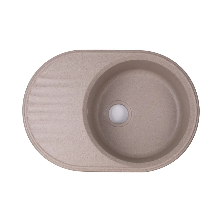 Кухонна гранітна мийка Qtap CS 7451 Beige (QT7451BEI551)