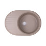 Кухонна гранітна мийка Qtap CS 7451 Beige (QT7451BEI551)