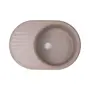 Кухонна гранітна мийка Qtap CS 7451 Beige (QT7451BEI551)