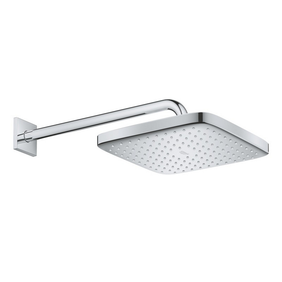 Лейка для верхнего душа с держателем Grohe Tempesta 250 Cube 26687000