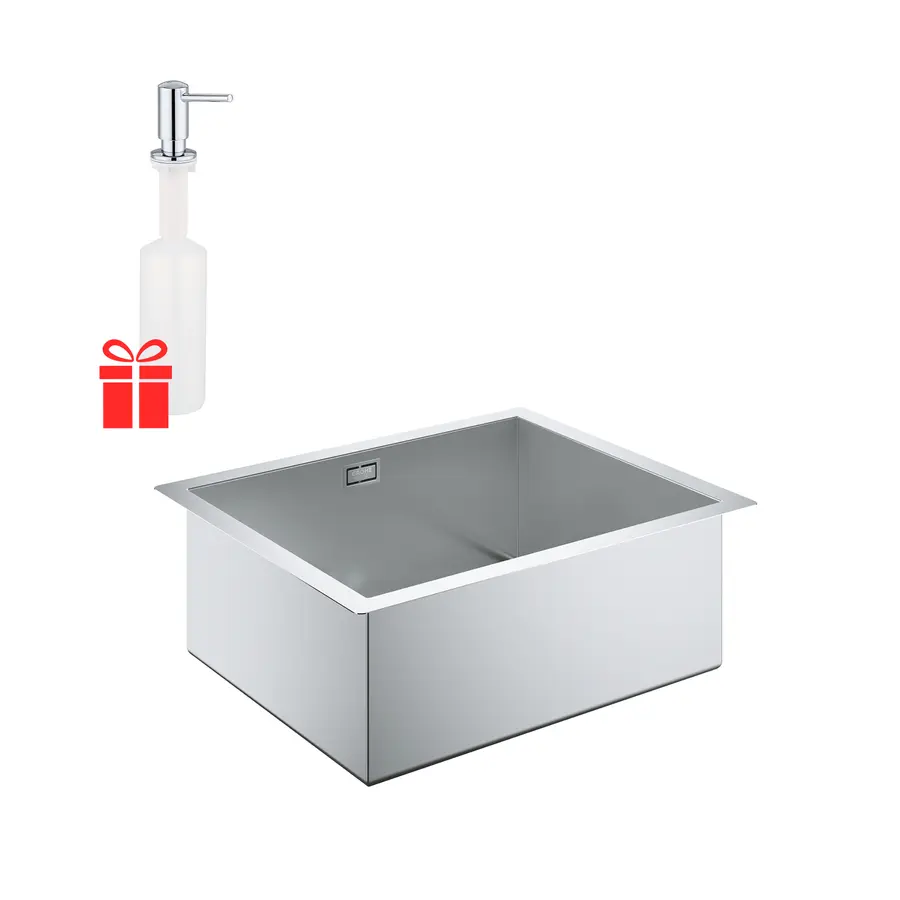 Мийка кухонна Grohe K700 31579SD0 + дозатор для миючого засобу Contemporary 40536000