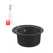 Набір Grohe мийка гранітна кухонна K200 31656AP0 + дозатор для миючого засобу Contemporary 40536000