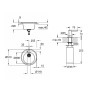 Набір Grohe мийка гранітна кухонна K200 31656AP0 + дозатор для миючого засобу Contemporary 40536000