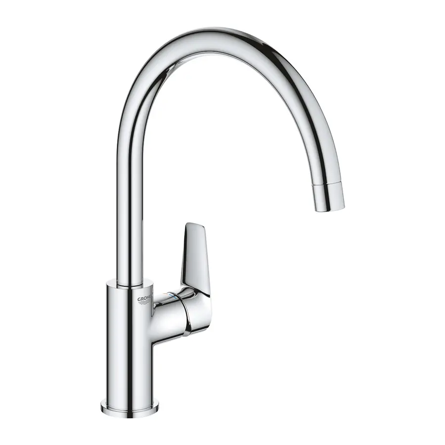 Кухонний змішувач сталевий Grohe BauEdge 31233001