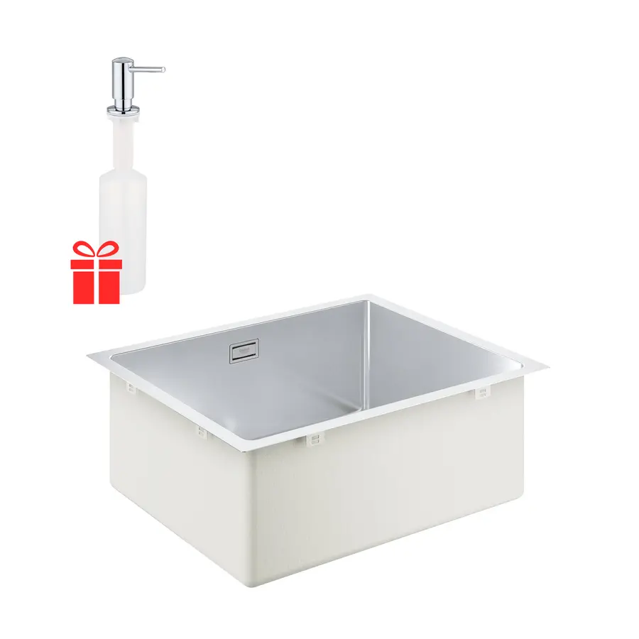 Мийка кухонна Grohe K700U 31574SD1 + дозатор для миючого засобу Contemporary 40536000